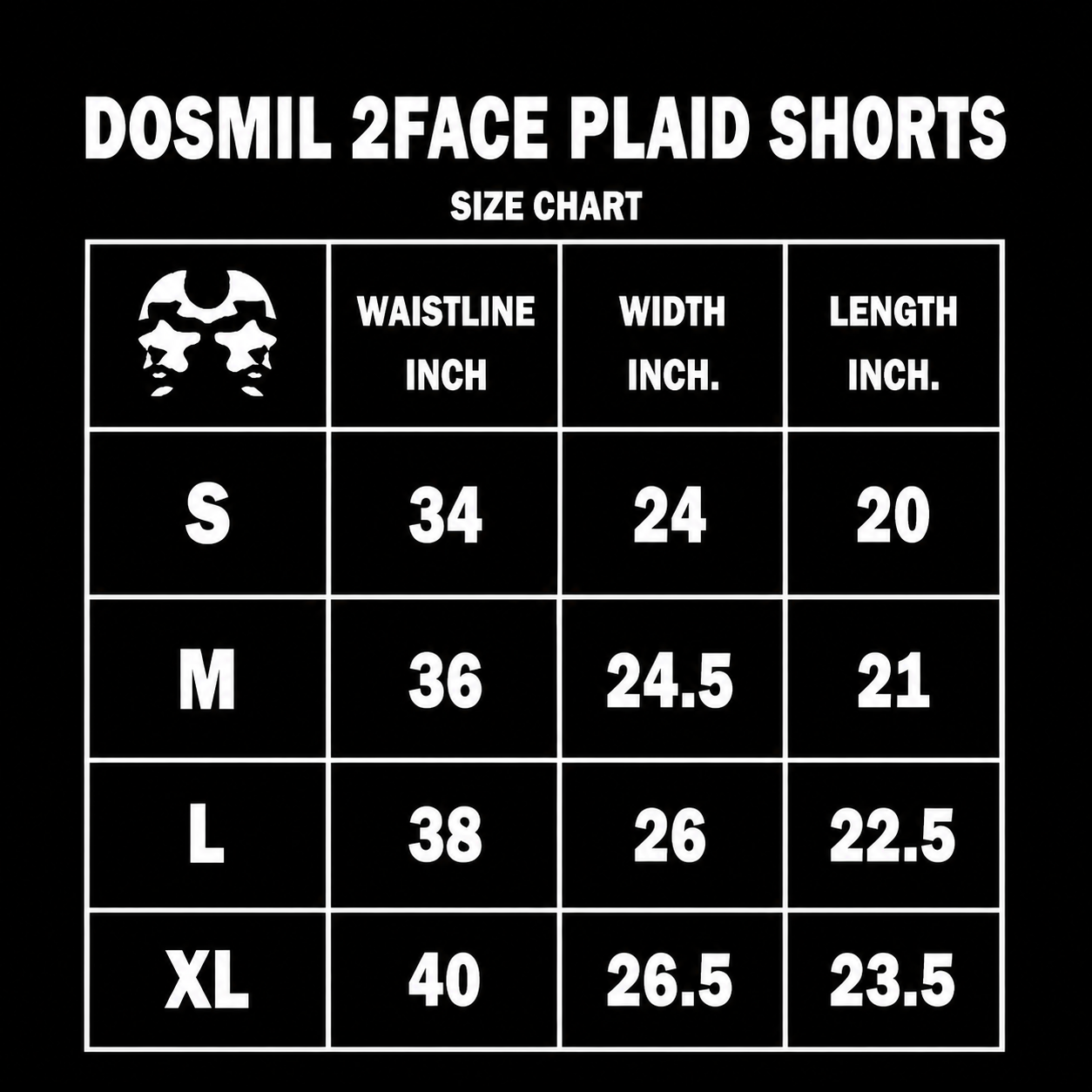 Dos Mil 2Face Plaid Short