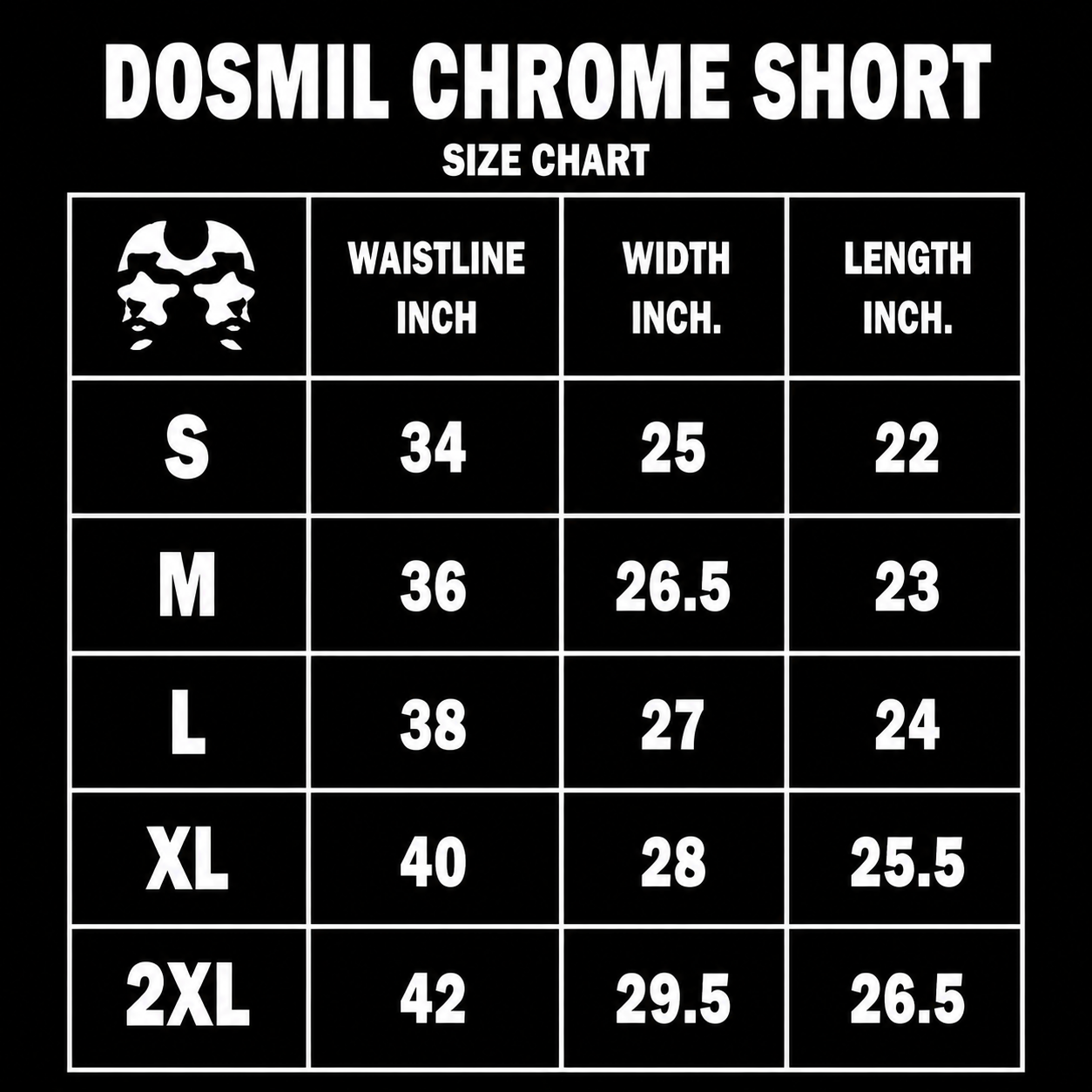 Dos Mil Grey Chrome Short