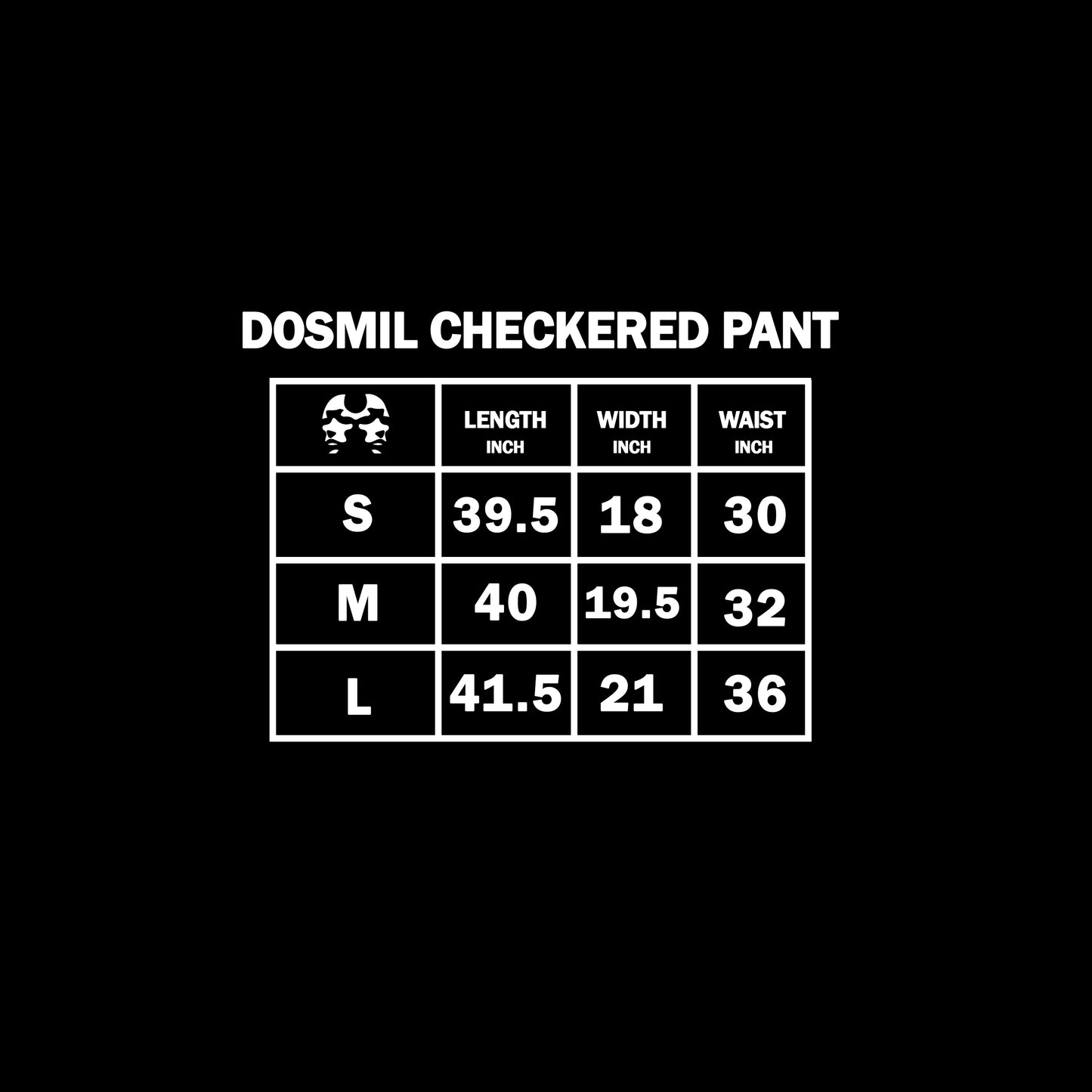 Dos Mil Blue Checkered Pant
