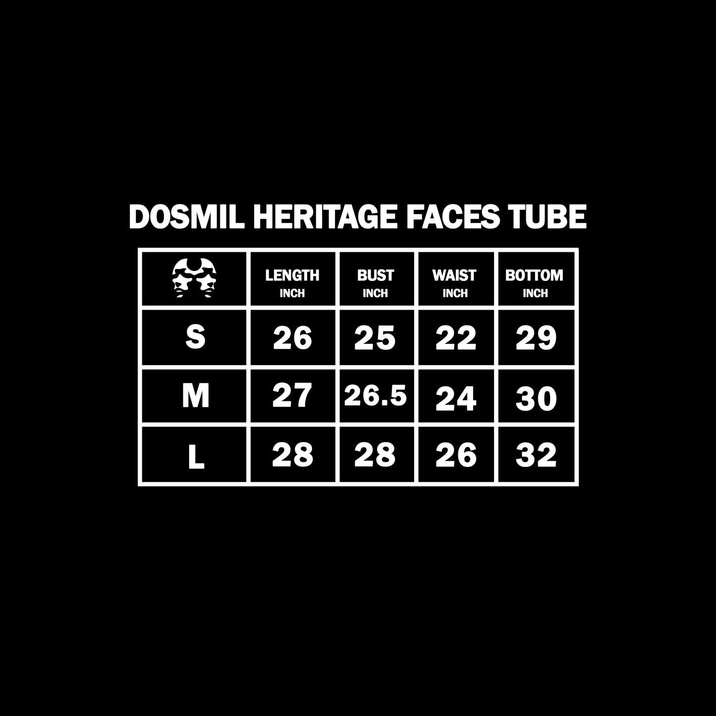 Dos Mil Heritage Faces Tube