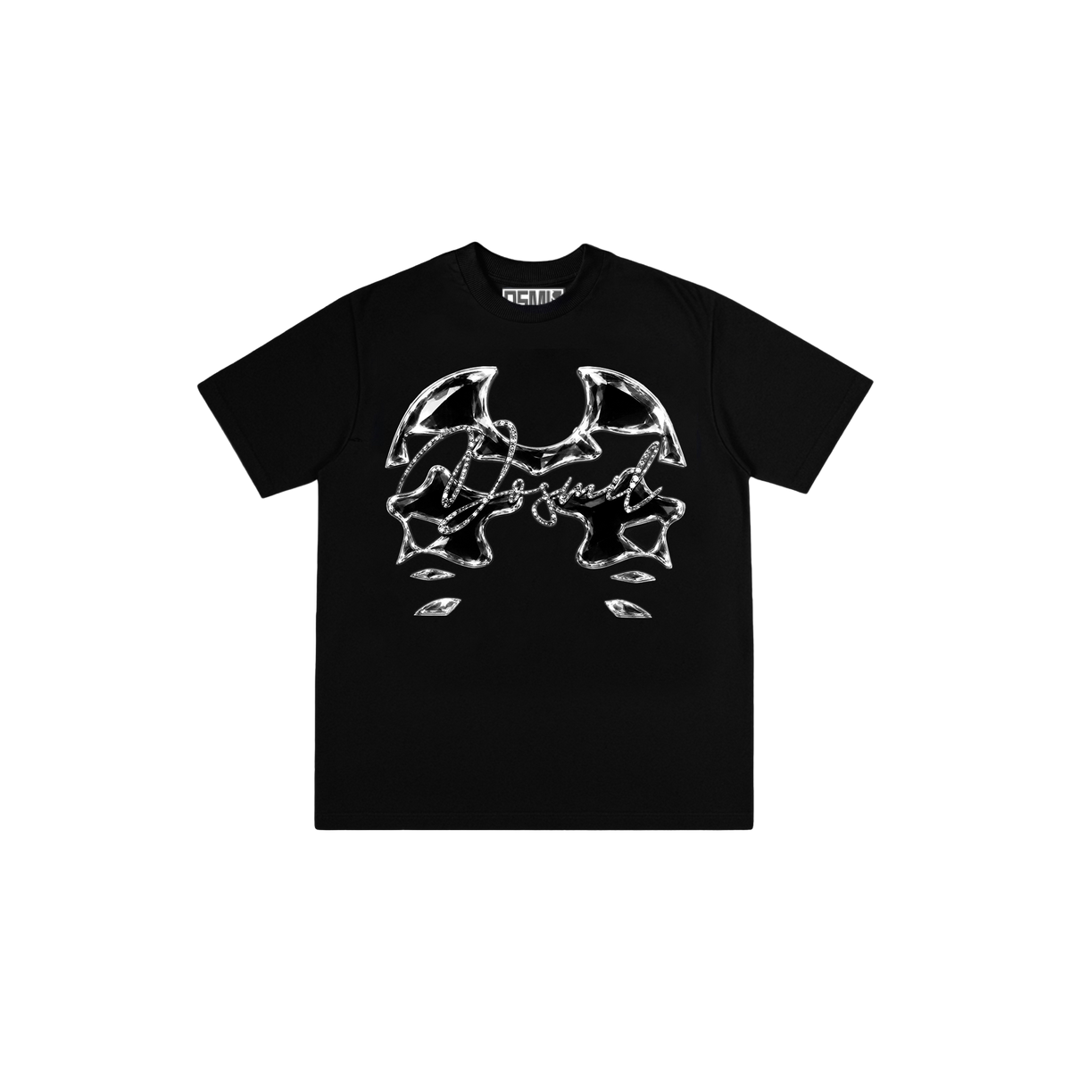 Dos Mil D'Crystal Black Tee