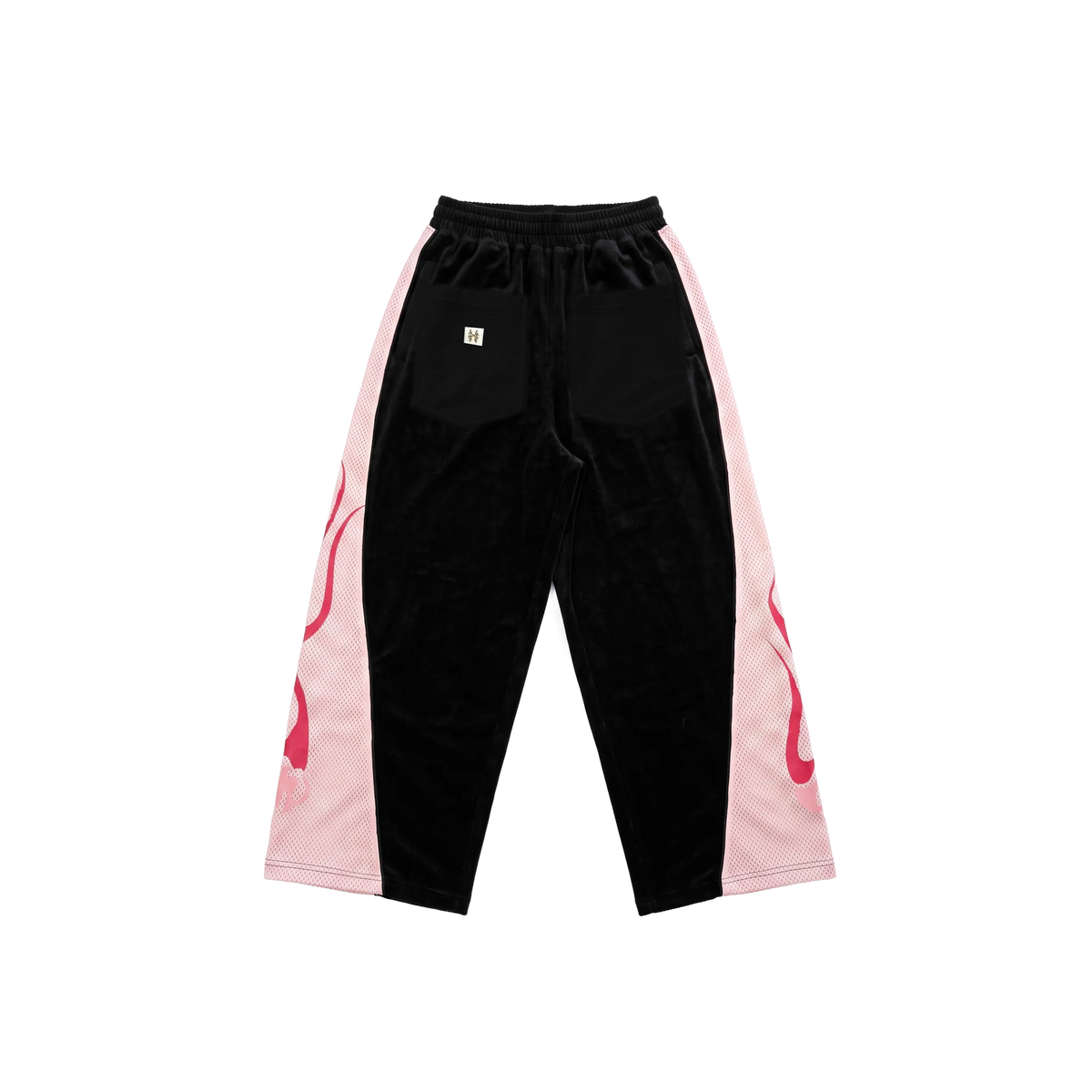 Dos Mil Pink Flame Face Pants