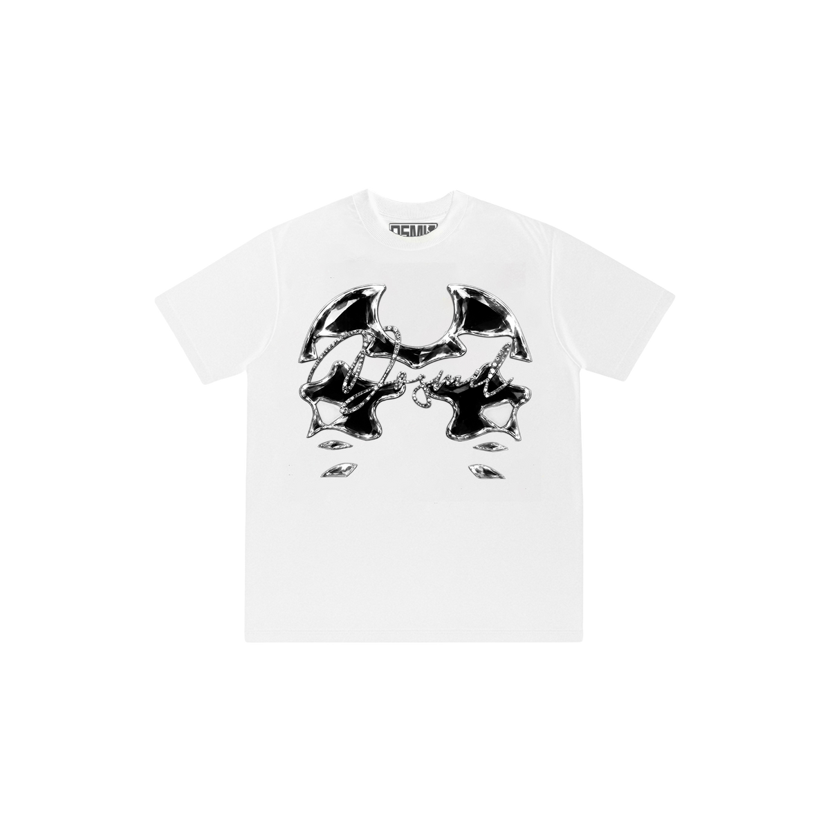 Dos Mil D'Crystal White Tee