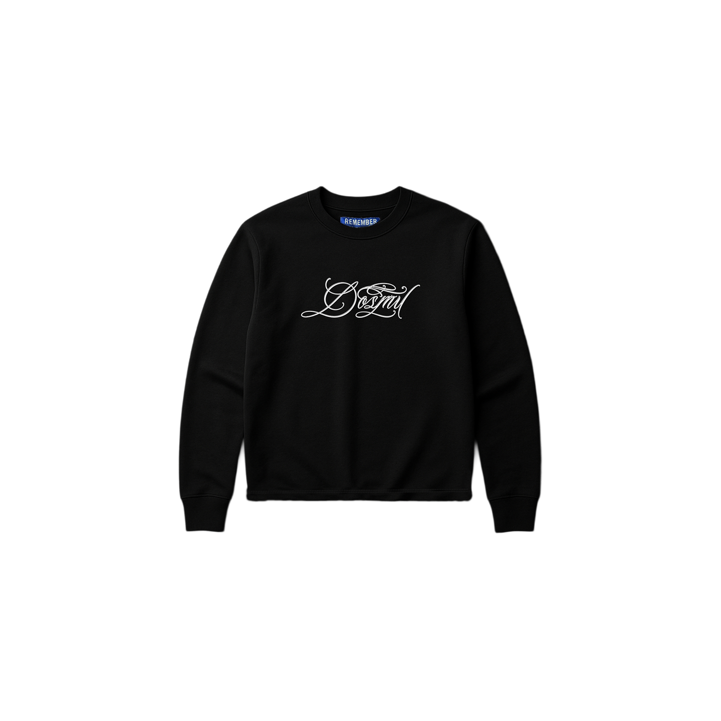 Dos Mil Black Handstyle Crewneck