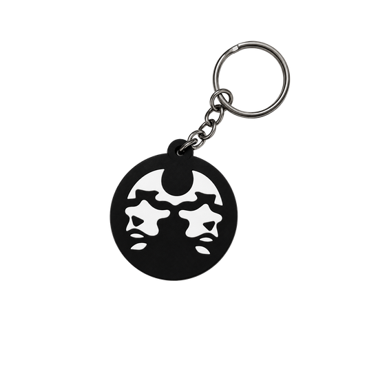 Dos Mil Twoface Rubber Keychain