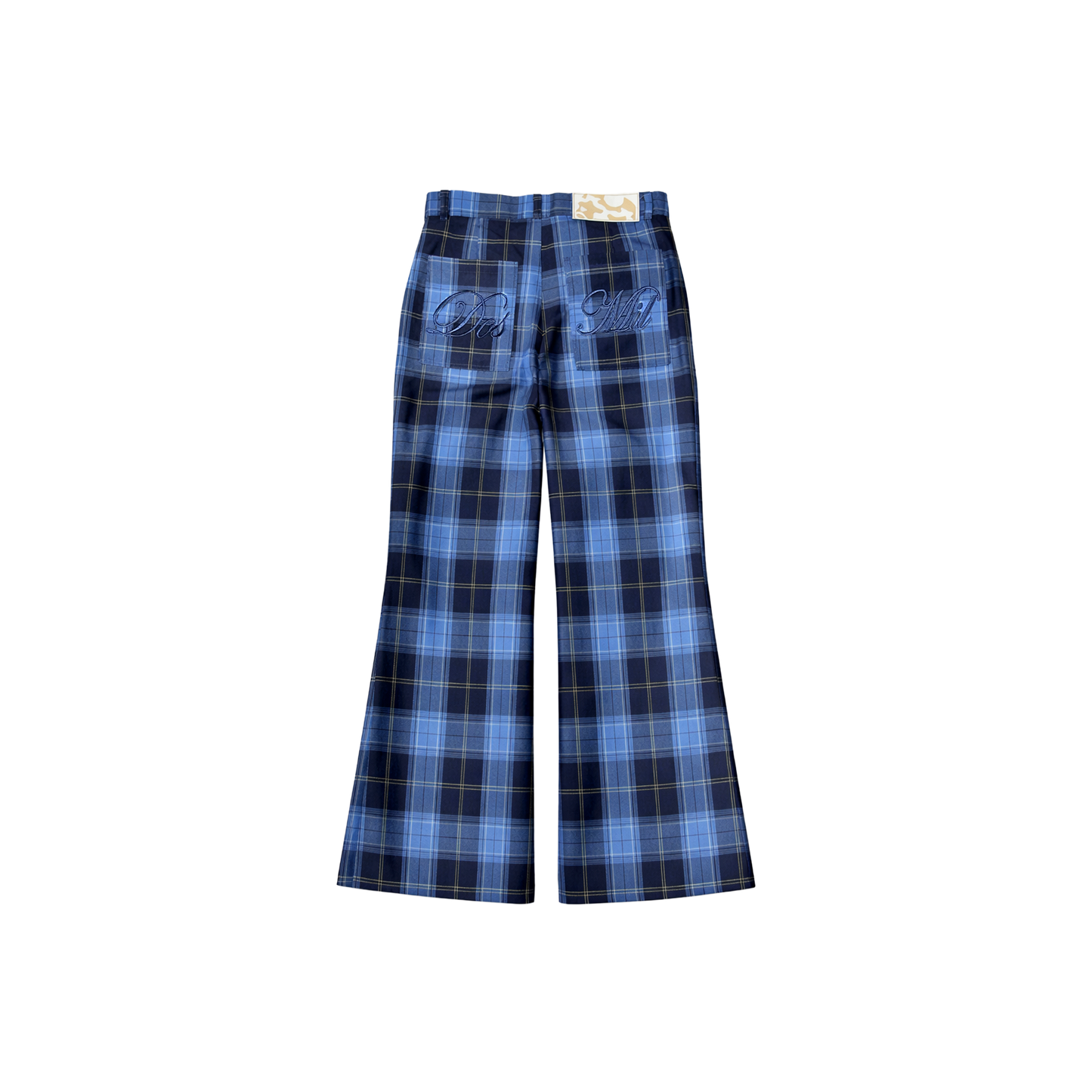 Dos Mil Blue Checkered Pant