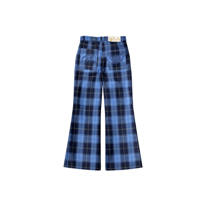 Dos Mil Blue Checkered Pant
