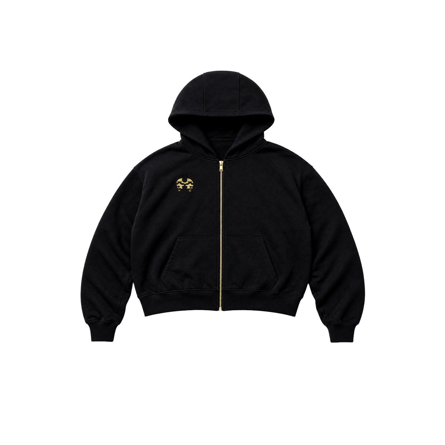 Dos Mil D'Gold Face Full Zip Hoodie