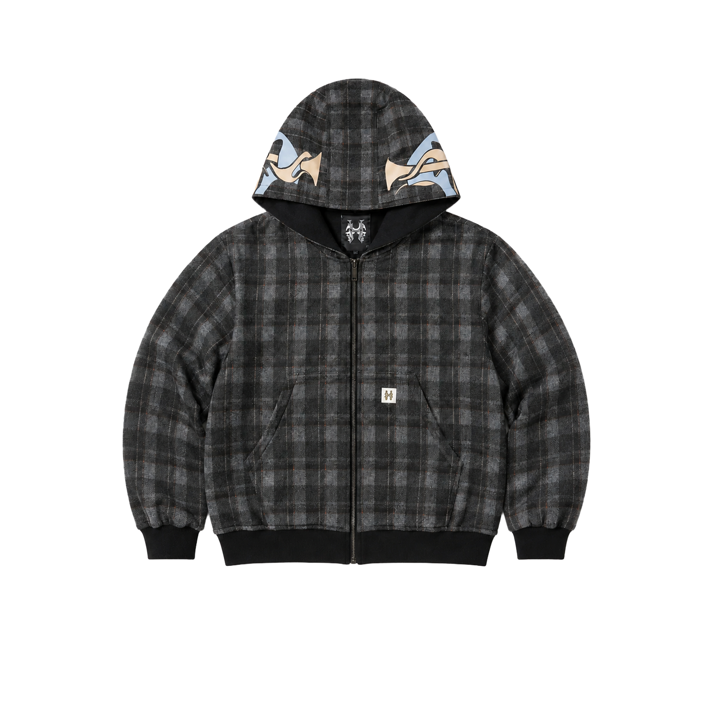 Dos Mil Reversible Checkered Hoodie