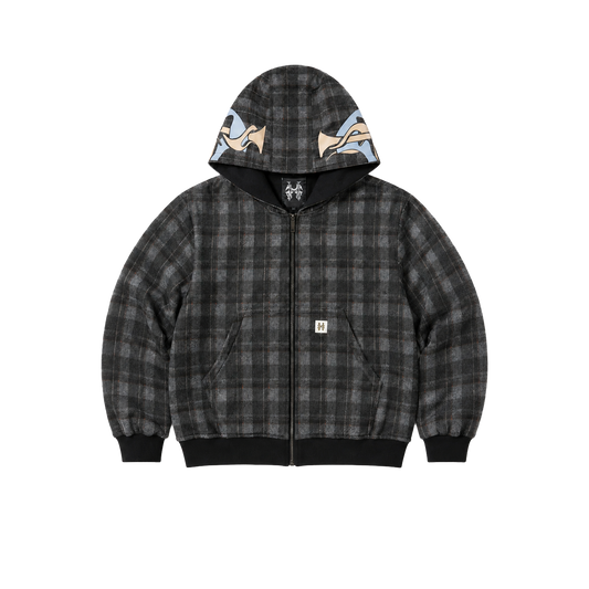 Dos Mil Reversible Checkered Hoodie
