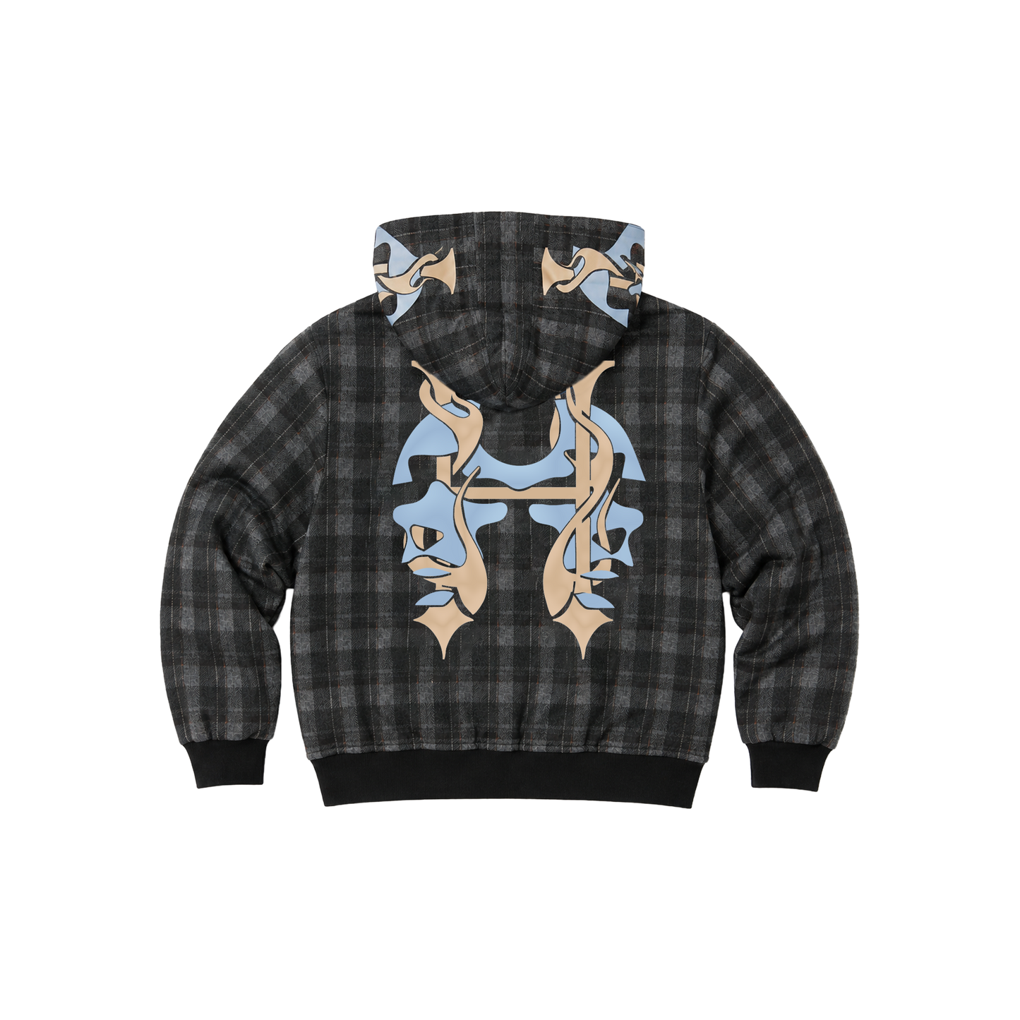 Dos Mil Reversible Checkered Hoodie