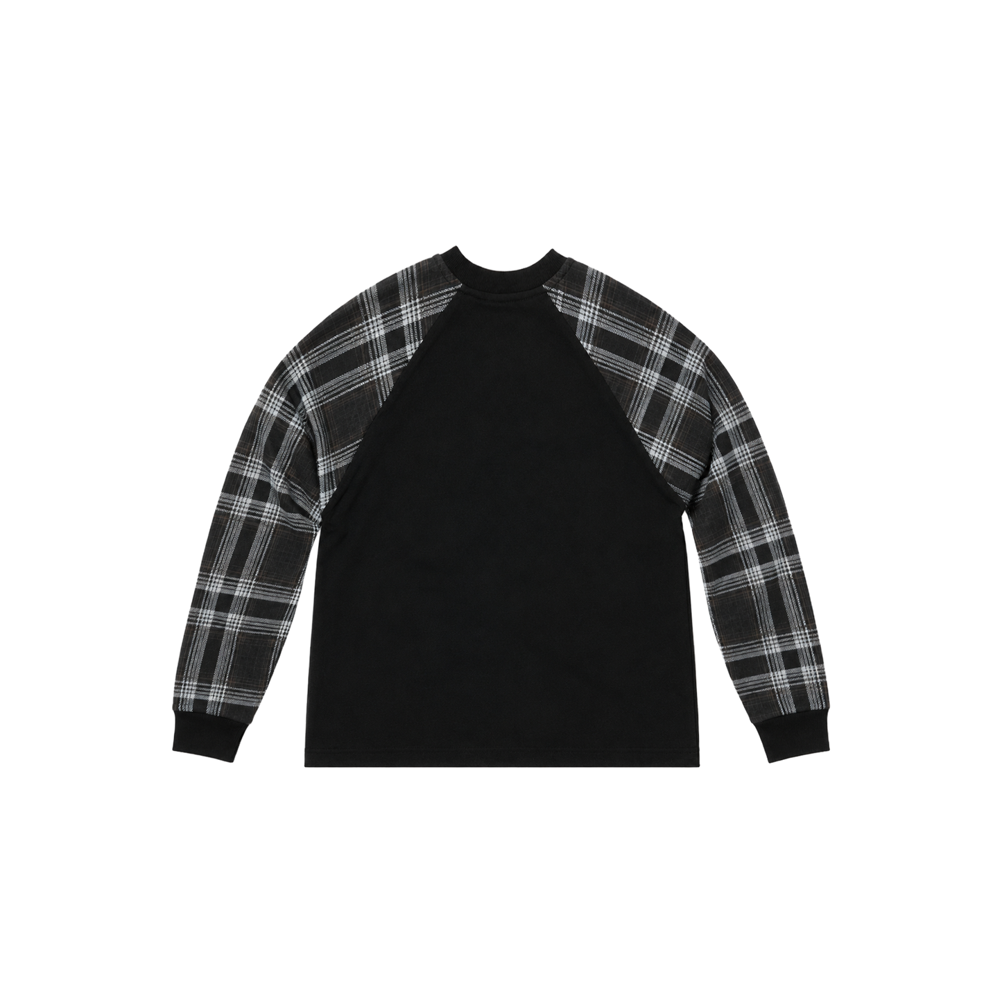 Dos Mil Raglan Top Plaid