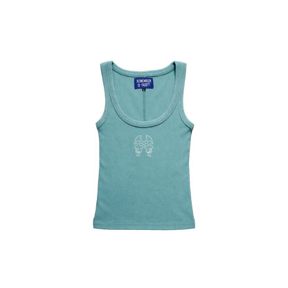 Dos Mil OG ロゴ ホワイト タンク トップ