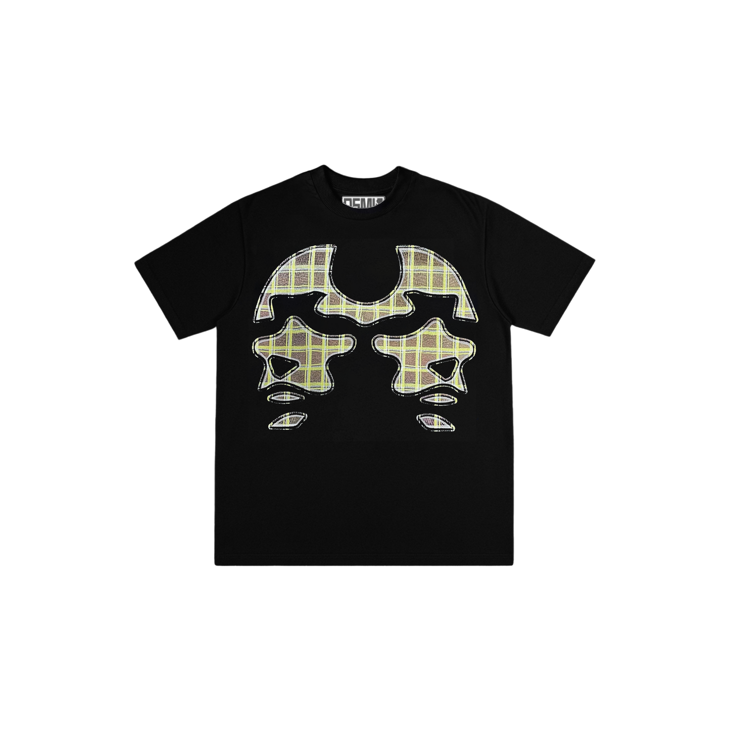 Dos Mil Yellow Checkered Tee