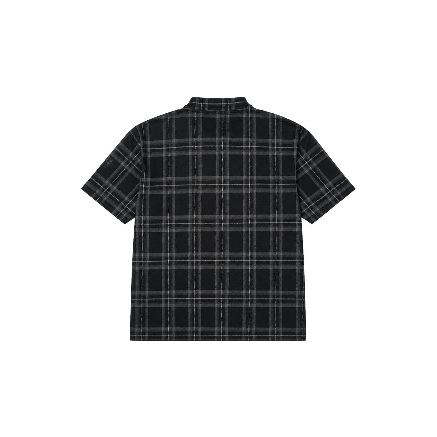 Dos Mil Black Plaid Polo Twoface Inferno Logo