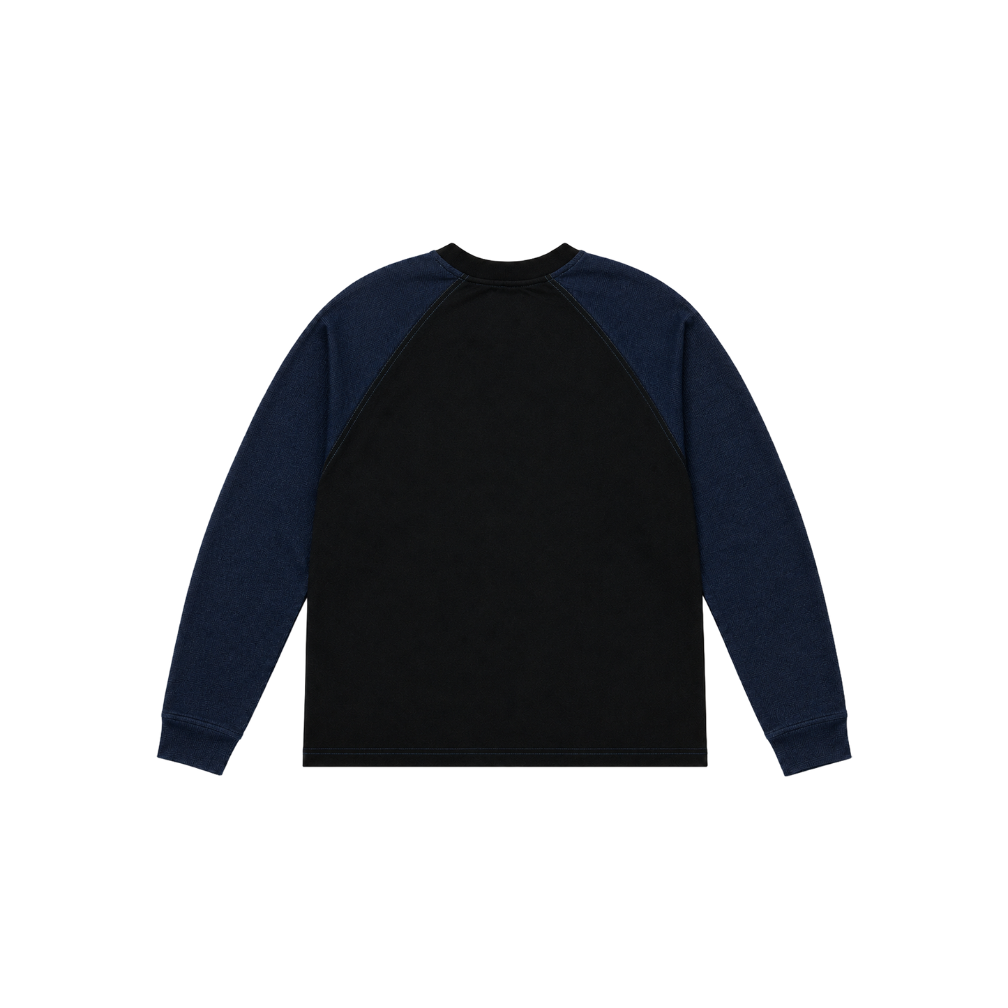 Dos Mil Raglan Top Blue Checkered