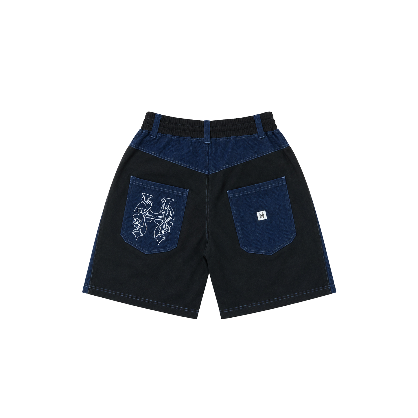 Dos Mil Blue Checkered Short