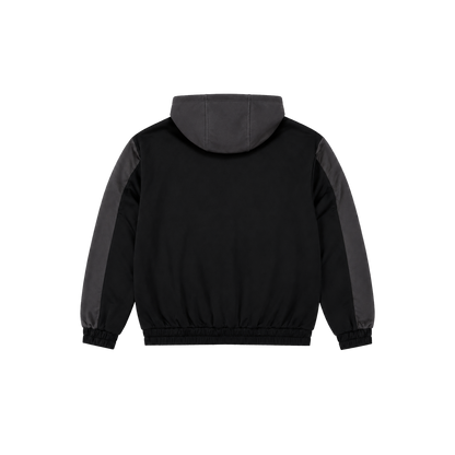 Dos Mil Black Grey Twoface Inferno Hoodie