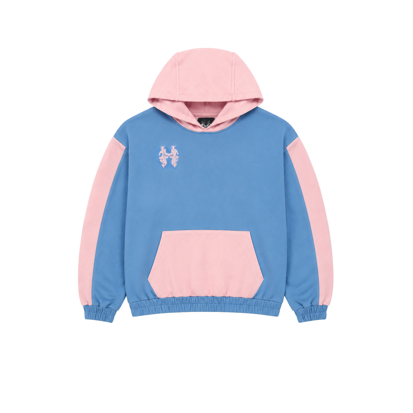 Dos Mil Blue Pink Twoface Inferno Hoodie