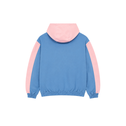 Dos Mil Blue Pink Twoface Inferno Hoodie