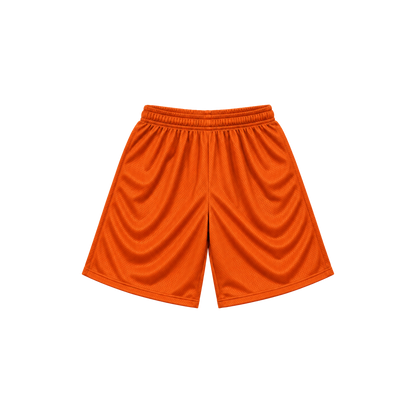 Dos Mil Orange Wave Mesh Short
