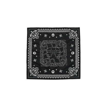 Dos Mil Black Fleur Scarf