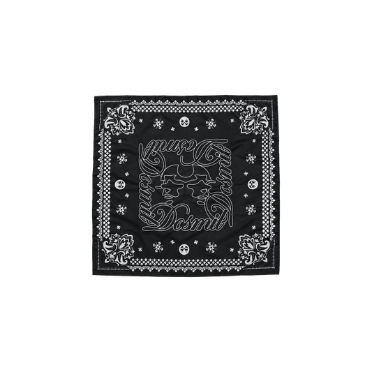 Dos Mil Black Fleur Scarf