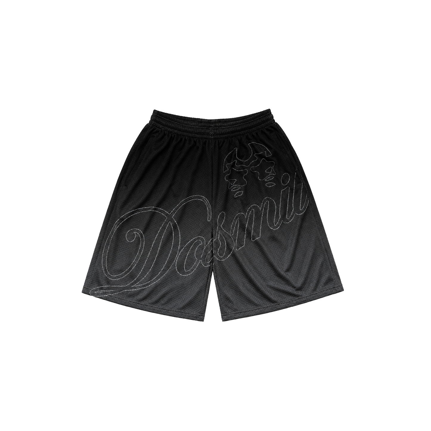 Dos Mil Black Ghost Mesh Short