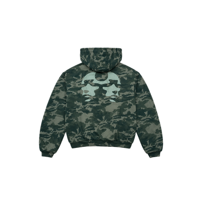 Dos Mil Camou Zip Hoodie