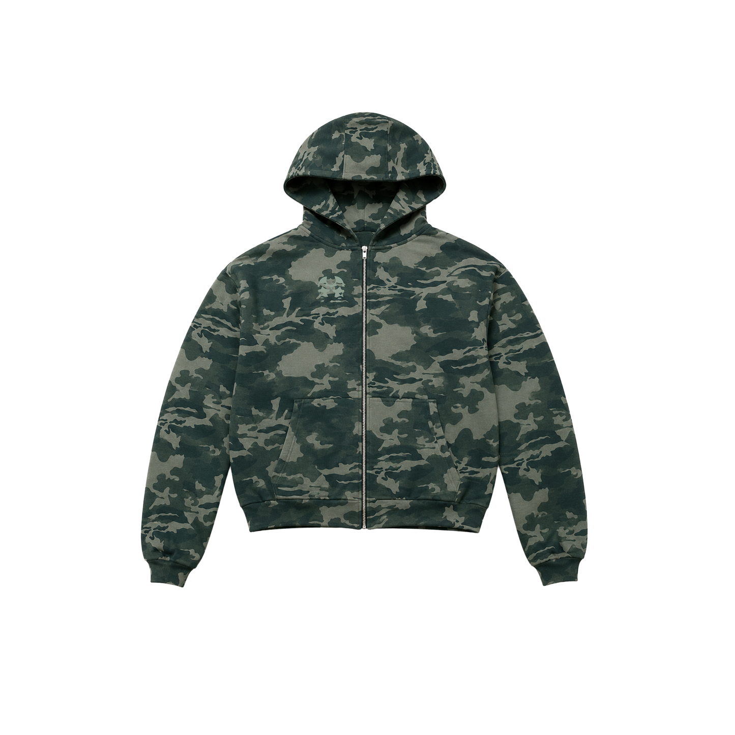 Dos Mil Camou Zip Hoodie