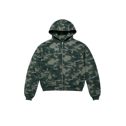 Dos Mil Camou Zip Hoodie