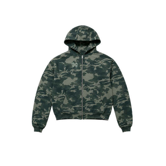 Dos Mil Camou Zip Hoodie