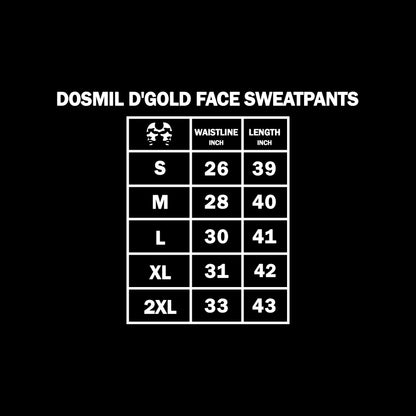 Dos Mil D'Gold Face Sweatpants