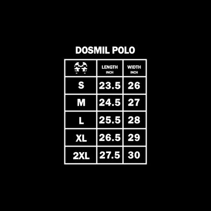 Dos Mil Black Plaid Polo Twoface Inferno Logo