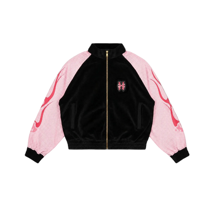 Dos Mil Pink Flame Face Jacket