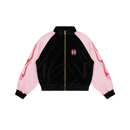 Dos Mil Pink Flame Face Jacket
