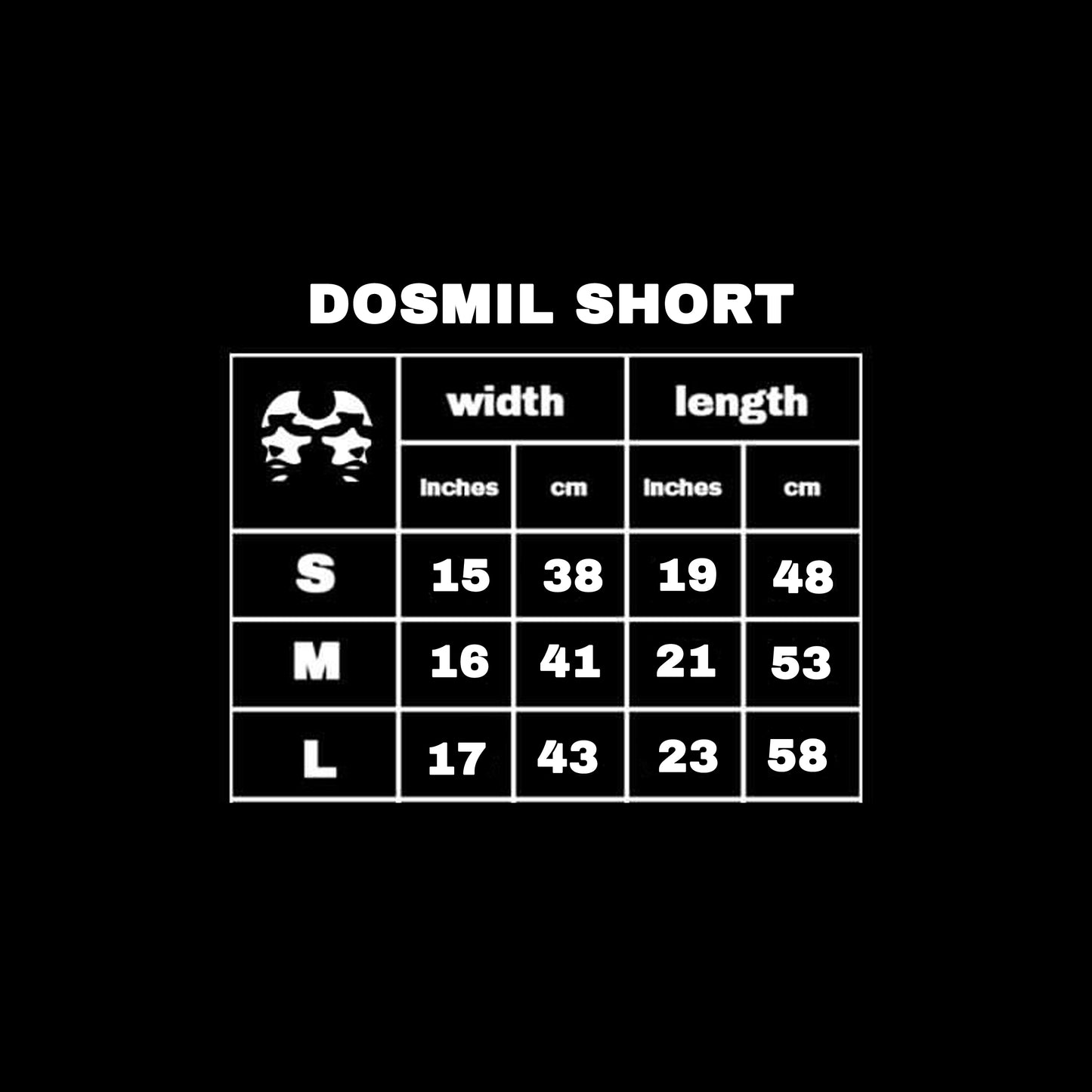 Dos Mil Twoface Black Short