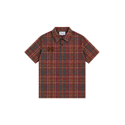 Dos Mil Trail Plaid Polo