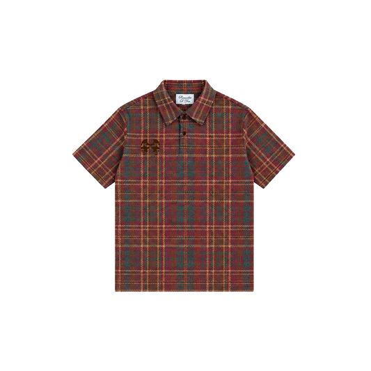 Dos Mil Trail Plaid Polo