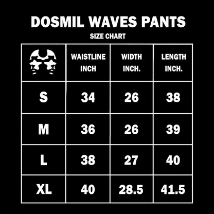 Dos Mil Waves Black Pants