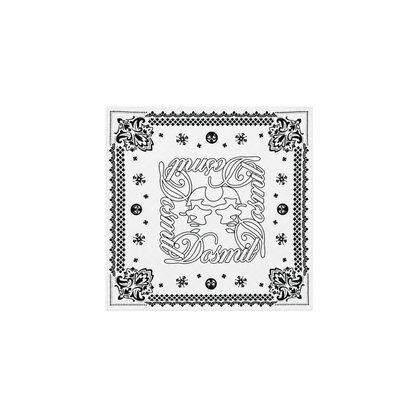 Dos Mil White Fleur Scarf