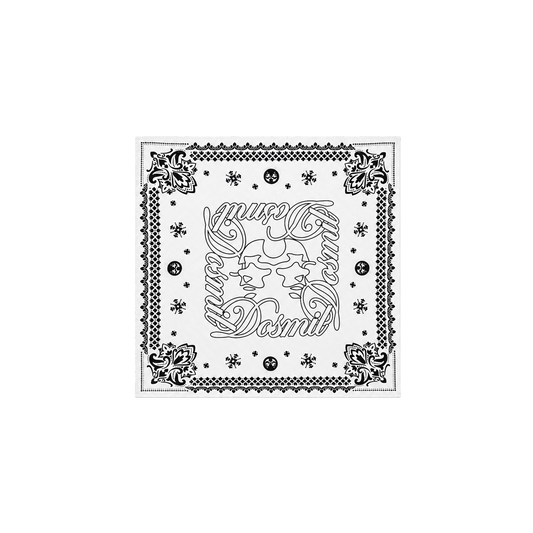 Dos Mil White Fleur Scarf