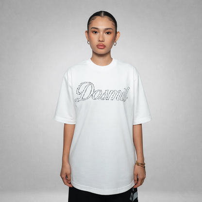 Dos Mil Pearl White Tee