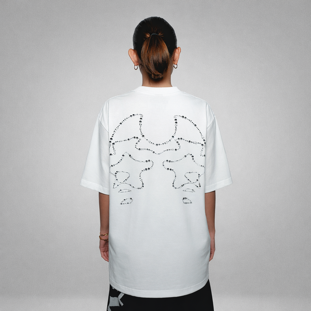 Dos Mil Pearl White Tee