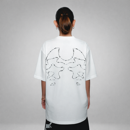 Dos Mil Pearl White Tee