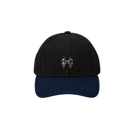 Dos Mil Black Denim Unstructured Twoface Inferno Cap