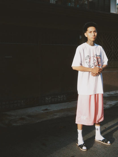 Dos Mil OG Logo Pink Mesh Short