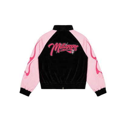 Dos Mil Pink Flame Face Jacket