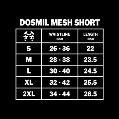 Dos Mil Midnight OG Logo Mesh Short