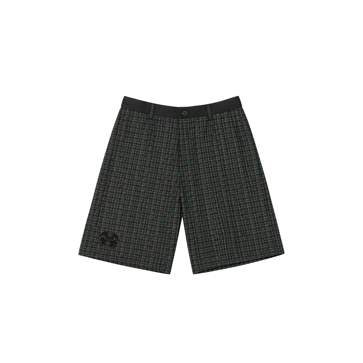 Dos Mil Green Plaid Short